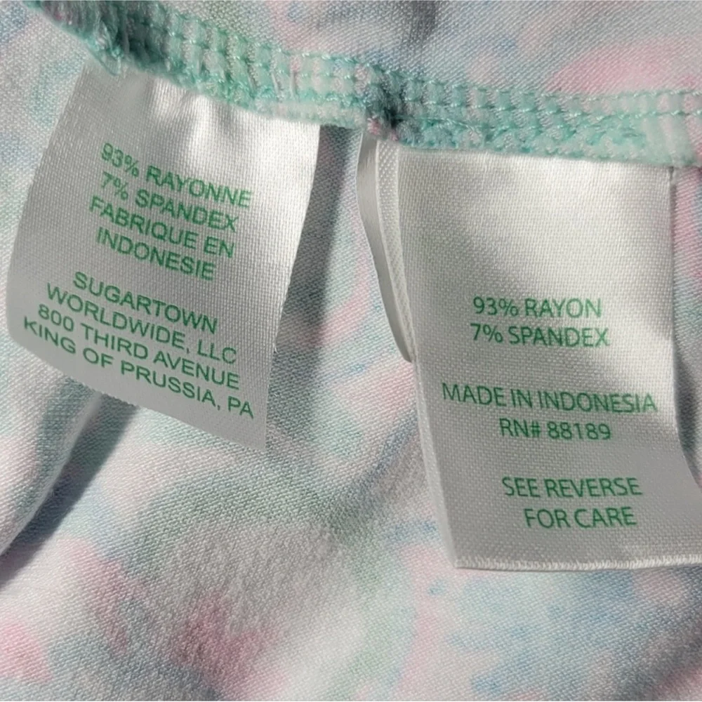 Lilly Pulitzer Mint Green Floral Maxi Dress with Pink Accents - Picture 5 of 6